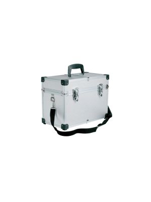 SIBEL CROCO BEAUTY CASE COMPACT ZILVER