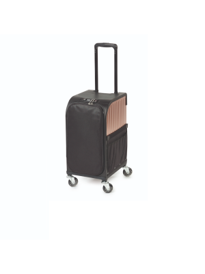 SIBEL ROLLERCOASTER TROLLEYKOFFER ROSE GOLD