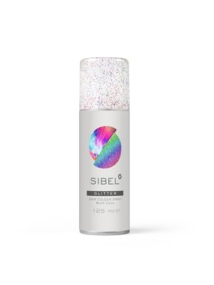 SIBEL GLITTERSPRAY 125ML MULTI-COLOR