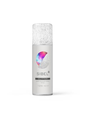 SIBEL GLITTERSPRAY 125ML SILVER