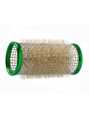 SIBEL KRULLERS METAAL 12 STUKS Ø32MM GROEN
