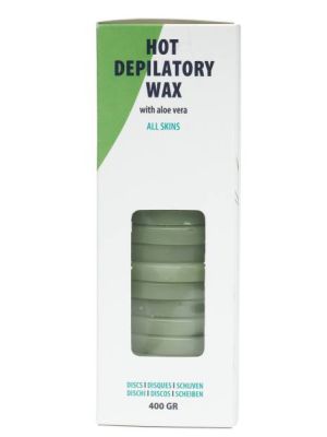 WARME EPILATIEWAS 400 GRAM SCHIJVEN ALLE HUIDTYPEN ALOE VERA