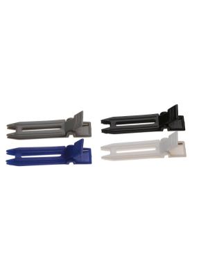 SIBEL TWEEPOOTCLIPS PLASTIC 100 STUKS