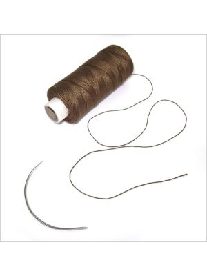 BALMAIN WEAVING DRAAD EN NAALD BRUIN
