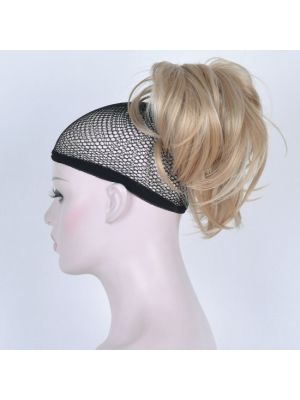 BIG VOLUME UP HAARSTUK / 24H613 DONKER LICHT GOUDBLOND GEMELEERD
