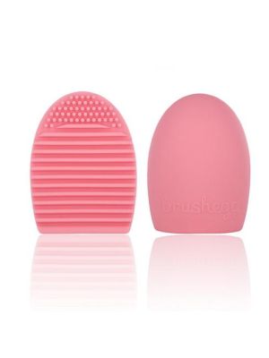 BRUSHEGG MAKE UP KWASTEN REINIGER / LICHT ROZE
