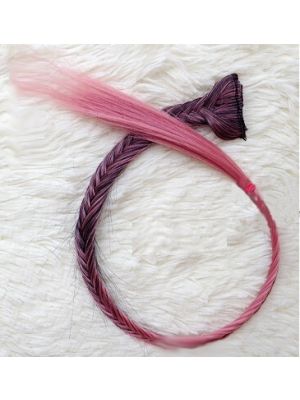 CLIP-IN VLECHT EXTENSION / 03 GEMELEERD ROZE