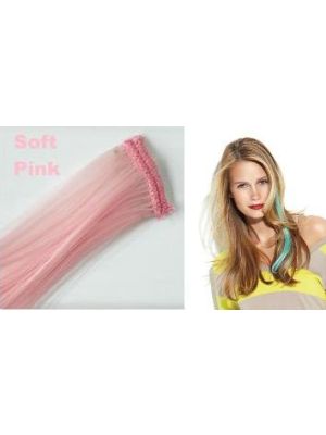 FIBRE HAIREXTENSION CLIP IN SOFT PINK