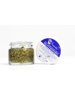 SUPERSTAR GLITTER GEL POT 15ML / GOUD