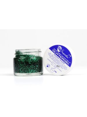 SUPERSTAR GLITTER GEL POT 15ML / GROEN