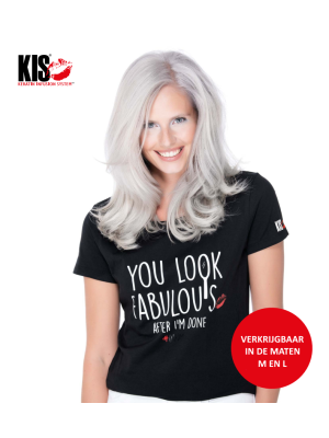 KIS #DARUM T-SHIRT YOU LOOK FABULOUS MAAT L