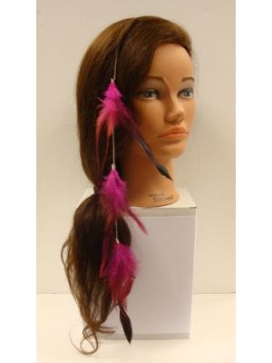 CLIP-IN FEATHER EXTENSION KETTING VEREN ROZE