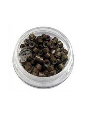 MICRO RINGS 100 STUKS BRUIN
