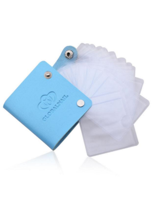 NAIL ART STEMPEL PLAATJES ORGANIZER BLAUW
