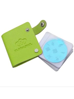 NAIL ART STEMPEL PLAATJES ORGANIZER GROEN
