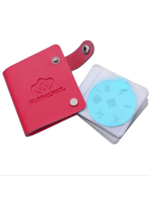 NAIL ART STEMPEL PLAATJES ORGANIZER ROOD