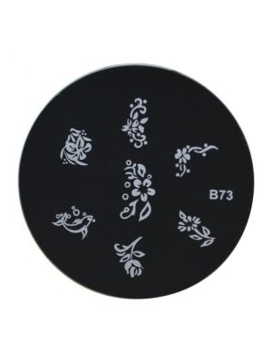 NAIL ART STEMPEL PLAATJE / B73