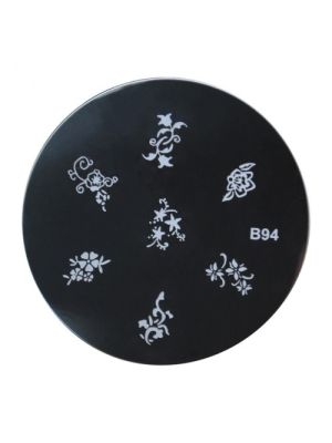 NAIL ART STEMPEL PLAATJE / B94