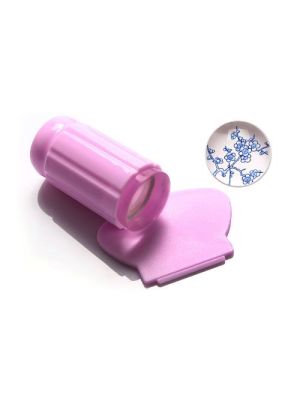 NAIL ART STEMPEL SETJE CLEAR ROZE