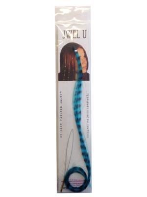 SS FUNNY FEATHER EXTENSIONS TURQUOISE SINGLE