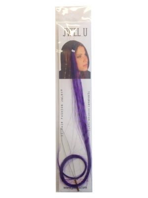 SS FUNNY FEATHER EXTENSIONS PURPLE SINGLE