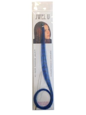 SS FUNNY FEATHER EXTENSIONS D.BLUE SINGLE