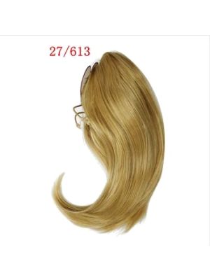 VOLUME STAART MET KLEM 30CM / 27/613 LICHT GOUDBLOND