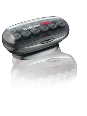 BABYLISS PRO KRULSET - 12 JUMBO ROLLERS FLUWEEL ZWART BAB3025E