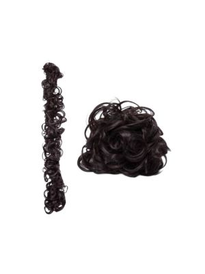 ELASTISCH VOLUME HAARSTUK T1058 / MEDIUM BRUIN