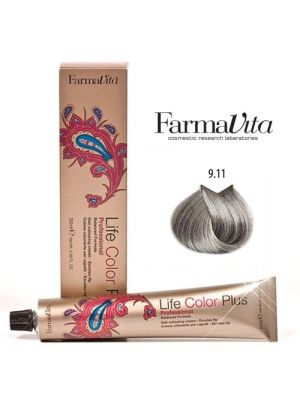 FARMAVITA LIFE COLOR PLUS 100ML / 9.11 INTENSIEF ZEER LICHT AS BLOND