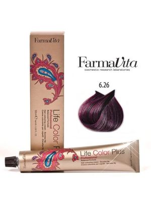 FARMAVITA LIFE COLOR PLUS 100ML / 6.26 DONKER IRISEE ROOD BLOND