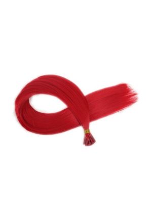 FIBRE HAIREXTENSIONS FUNKY ROOD / 5 STUKS