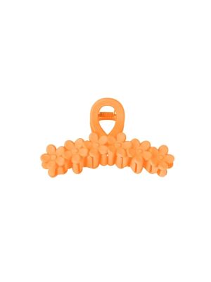 HAARKLEM BLOEMETJES OP EEN RIJ ORANJE