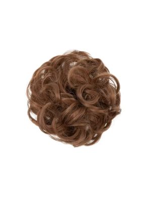 HAARSTUKJE KRULLEND SCRUNCHIE / 12 WARM LICHTBRUIN
