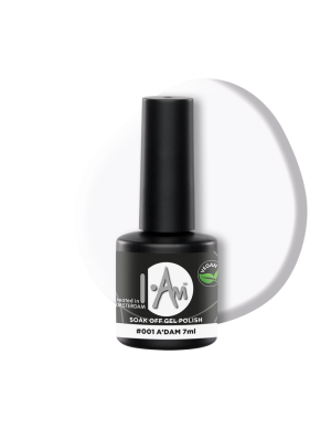 I.AM SYSTEMS SOAK OFF GEL POLISH 7ML #001 A'DAM - TPO VRIJ