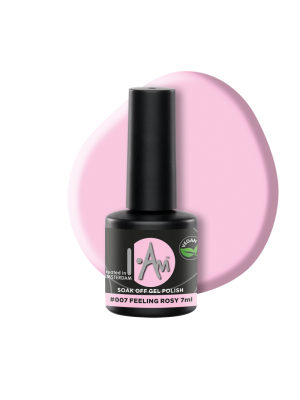 I.AM SYSTEMS SOAK OFF GEL POLISH 7ML #007 FEELING ROSY - TPO VRIJ