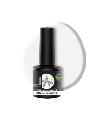 I.AM SYSTEMS SOAK OFF GEL POLISH 7ML #010 MILKBATH - TPO VRIJ