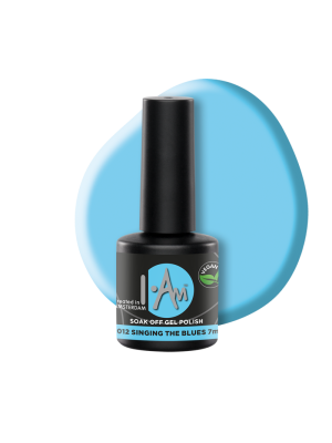 I.AM SYSTEMS SOAK OFF GEL POLISH 7ML #012 SINGING THE BLUES - TPO VRIJ