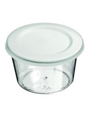 MONSTERPOTJE MET LOSSE DEKSEL 30ML / 25 STUKS
