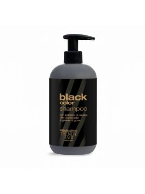 TRENDY HAIR BLACK COLOR SHAMPOO 600ML