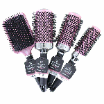 OLIVIA GARDEN THINK PINK NANOTHERMIC BORSTEL SET (4 STUKS)