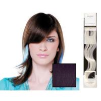 Balmain Fill-In Extensions Human Hair 45cm / Dark Purple
