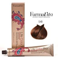 FARMAVITA LIFE COLOR PLUS 100ML / 5.43 LICHT KOPER GOUD BRUIN