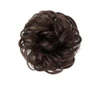 HAARSTUKJE KRULLEND SCRUNCHIE / 6 LICHT BRUIN