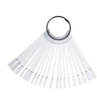 KLEURENRING NAGELS TRANSPARANT 24 TIPS