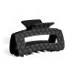 BALMAIN DOUBLE HAIR HAARKLEM LARGE ZWART - GRIJS PRINT