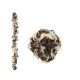 ELASTISCH VOLUME HAARSTUK T1252 / DONKERBRUIN LICHTBLOND GEMELEE