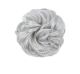 HAAR SCRUNCHIE KRULLEND / 60B ZILVER GRIJS
