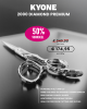 KYONE AANBIEDING 2000 DIAMON PREMIUM SCHAAR 6.2