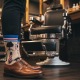 GIFT: KAPPER SOKKEN HEREN BEIGE (MT. 41-46)